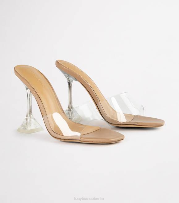 Stöckelschuhe| de Tony Bianco Frauen Serri-Absätze klares Vinylit/Hautnappa 462494